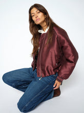 Load image into Gallery viewer, Mos Mosh Calico Sateen Jacket in Port Royale
