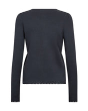 Load image into Gallery viewer, Mos Mosh Aliz Caliz Plain Knit in Navy
