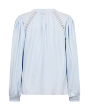 Load image into Gallery viewer, Mos Mosh Tazzin Twill Blouse in Skyway
