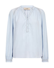 Load image into Gallery viewer, Mos Mosh Tazzin Twill Blouse in Skyway
