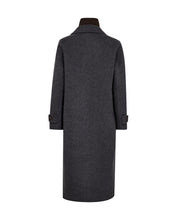 Load image into Gallery viewer, Mos Mosh Alva Loisa Mock Neck Coat in Antracite
