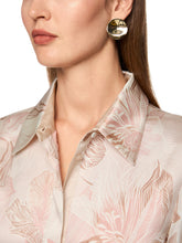 Load image into Gallery viewer, Marc Cain Silk Blouse Dress with Floral Print
