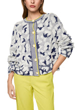Load image into Gallery viewer, MarcCain ‘Knitted in Germany’ Cardigan in Bright Ecru
