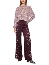 Load image into Gallery viewer, MarcCain Polka Dot Print Blouse in Chalk Pink
