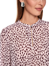 Load image into Gallery viewer, MarcCain Polka Dot Print Blouse in Chalk Pink
