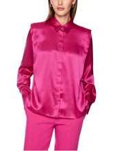 Load image into Gallery viewer, MarcCain Luxurious Silk Blouse in Very Berry

