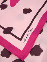 Load image into Gallery viewer, MarcCain Printed Silk Shawl in Winetasting
