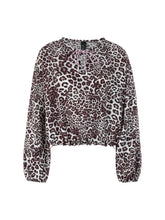 Load image into Gallery viewer, Marc Cain Leopard Print Blouse
