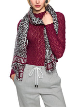 Load image into Gallery viewer, Marc Cain Leopard Print Scarf
