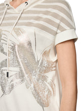 Load image into Gallery viewer, MarcCain  Blouse with Lurex and Gold Print
