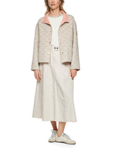 Load image into Gallery viewer, MarcCain Reversable Print Jacket in Beige
