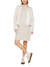 Load image into Gallery viewer, MarcCain Shiny Bomber Jacket in White
