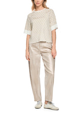 Load image into Gallery viewer, MarcCain Jacquard Jumper in Beige
