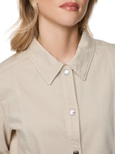 Load image into Gallery viewer, MarcCain Short Denim Blouse in Beige
