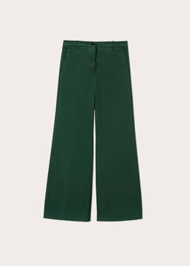 Rosso35 Straight Leg Trousers in Green