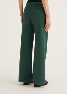 Rosso35 Straight Leg Trousers in Green