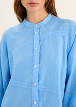 Load image into Gallery viewer, Rosso35 Garment-Dyed Raglan Sleeve Tight Shirt in Sky Blue
