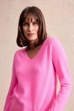 Load image into Gallery viewer, Leo &amp; Ugo V-Neck Sweater in Pink
