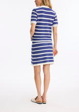 Load image into Gallery viewer, Leo &amp; Ugo Polo T-Shirt in Blue/Beige
