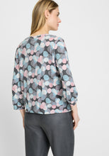 Load image into Gallery viewer, Olsen Long Sleeve T-Shirt in Satin Blue
