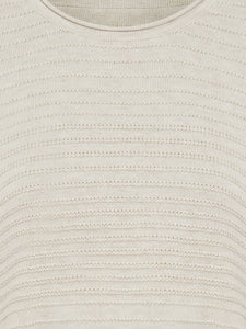 Olsen Long Sleeve Pullover in Caffe Latte