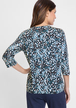 Load image into Gallery viewer, Olsen Long Sleeve T-Shirt in Inky Blue
