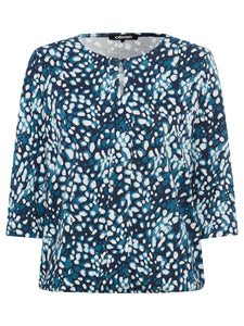 Olsen Long Sleeve T-Shirt in Inky Blue