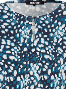 Olsen Long Sleeve T-Shirt in Inky Blue