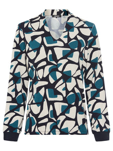Olsen Long Sleeve T-Shirt in Inky Blue