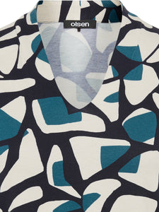 Olsen Long Sleeve T-Shirt in Inky Blue