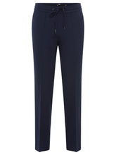Load image into Gallery viewer, Olsen Casual Cropped Trousers in Inky Blue
