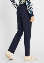 Load image into Gallery viewer, Olsen Casual Cropped Trousers in Inky Blue
