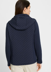 Olsen Padded Jacket in Inky Blue