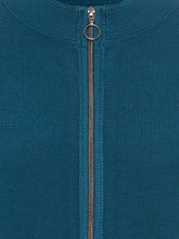 Load image into Gallery viewer, Olsen Long Sleeve Cardigan in Midnight Teal
