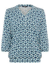 Load image into Gallery viewer, Olsen Long Sleeve T-Shirt in Midnight Teal
