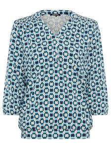 Olsen Long Sleeve T-Shirt in Midnight Teal