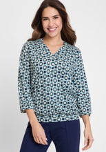 Load image into Gallery viewer, Olsen Long Sleeve T-Shirt in Midnight Teal
