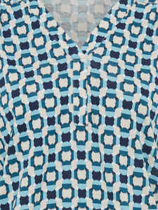 Olsen Long Sleeve T-Shirt in Midnight Teal