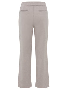 Olsen Cropped Trousers in Dark Taupe