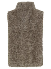 Load image into Gallery viewer, Olsen Fur Gilet in Dark Taupe

