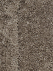 Olsen Fur Gilet in Dark Taupe