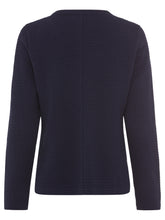 Load image into Gallery viewer, Olsen Long Sleeve Jersey Jacket in  Navy
