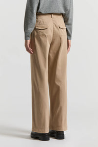 Peserico Peach-Finish Cotton Twill Trousers