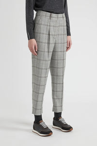 Peserico Carrot Trousers in Black