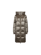 Load image into Gallery viewer, Mos Mosh Nova Metallic Down Coat in Brindle
