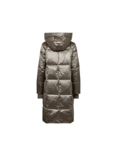 Load image into Gallery viewer, Mos Mosh Nova Metallic Down Coat in Brindle
