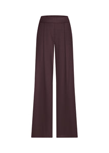 Riani Eide-Leg Trousers in Morello
