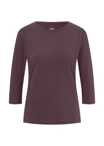 Riani Long Sleeve T-Shirt in Morello