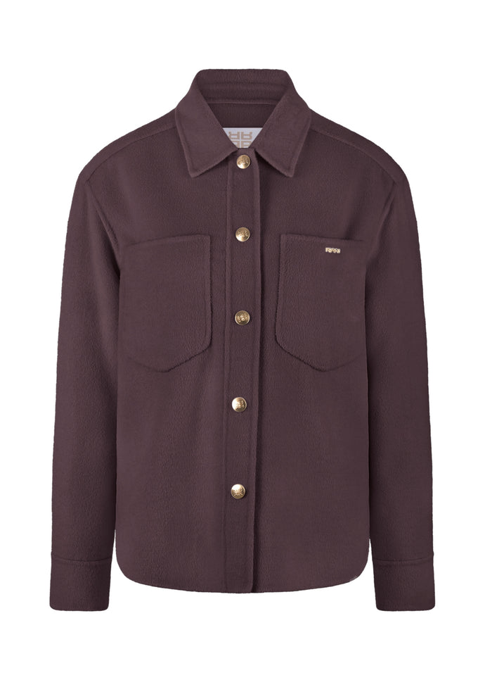Riani Blazer Jacket in Morello