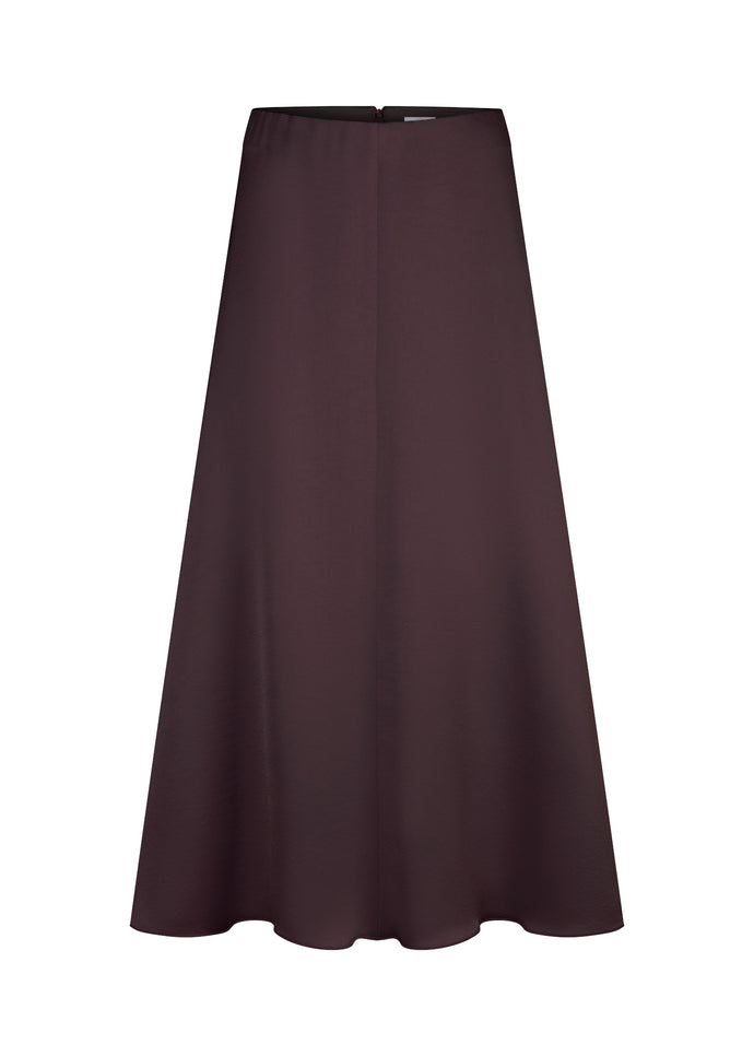 Riani Midi Skirt in Morello